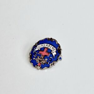 Vintage Nazarene Church Sunday School Attendance Award Lapel Hat Pin Religious